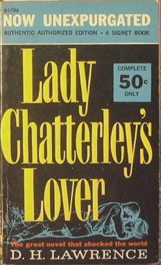 Lady Chatterley's Lover - David Herbert Lawrence - copertina