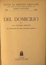 Del domicilio