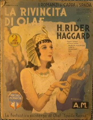 La rivincita di Olaf - Henry Rider Haggard - copertina