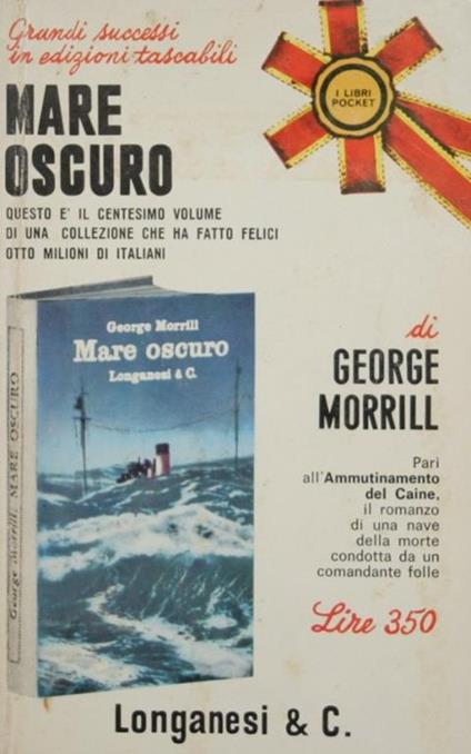 Mare oscuro. Romanzo - George Morrill - copertina