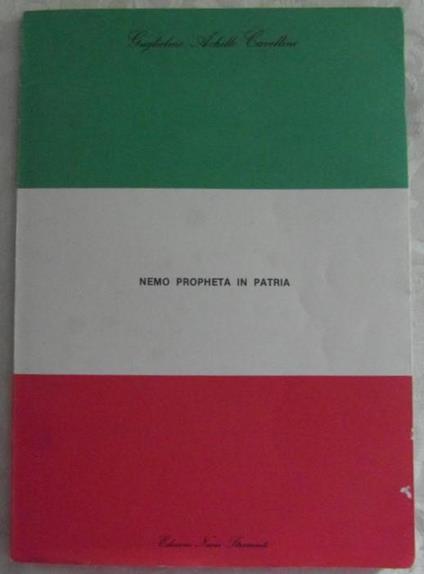 Nemo propheta in patria - Guglielmo Achille Cavellini - copertina