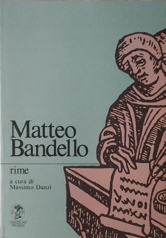 Rime - Matteo Bandello - copertina