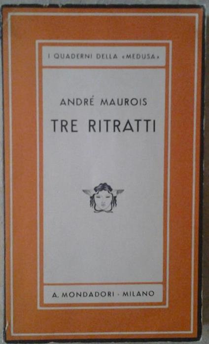 Tre ritratti - André Maurois - copertina
