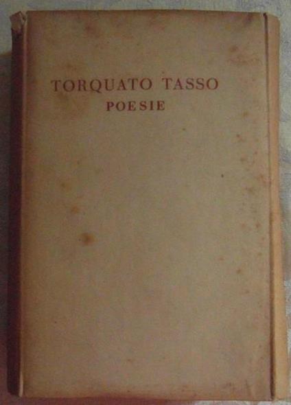 Poesie - Torquato Tasso - copertina