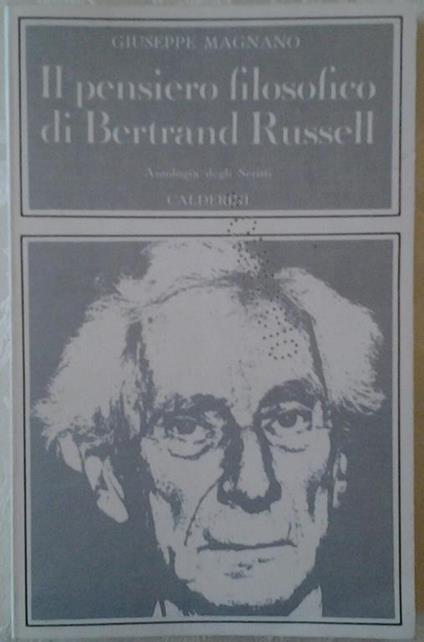 Il pensiero filosofico di bertrand russell - copertina