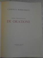 De oratione. Ordo tractationis
