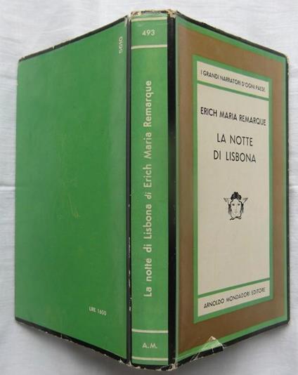 La Notte Di Lisbona - Erich Maria Remarque - copertina
