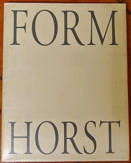 Form Horst - copertina