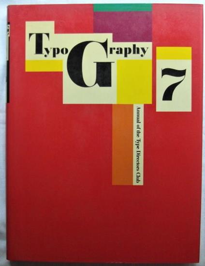 Typography 7. The Annual Of The Type Directors Club - copertina