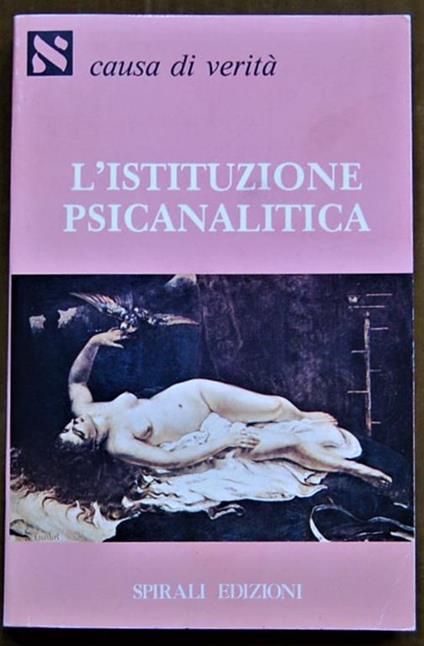 L' Stituzione Psicanalitica - copertina