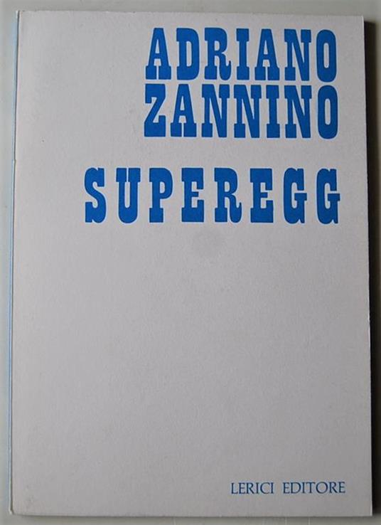 Superegg - Adriano Zannino - copertina