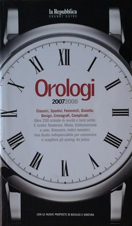 Orologi 2007 2008 - Aurelio Magista - copertina