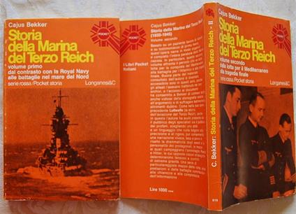 Storia Della Marina Del Terzo Reich. 1939 1945 - Cajus Bekker - copertina