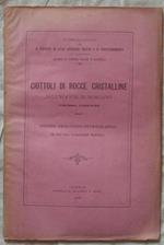Ciottoli Di Rocce Cristalline Nell'Eocene Di Mosciano Presso Firenze. Studio Geologico Petrografico