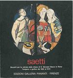 Bruno Saetti. Bozzetti per la vetrata della chiesa di S. Giovanni Bosco in Roma. Tempere e grafica dal 1962 al 1972