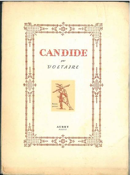 Candide - Voltaire - copertina