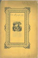 Cenno biografico del marchese Lodovico Amorini Bolognini. Copia autografata