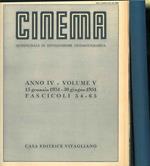 Cinema. Quindicinale di divulgazione cinematografica. Anno IV, 1951, annata completa
