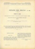 Conversione Regio decreto legge che approva la convenzione con la società 
