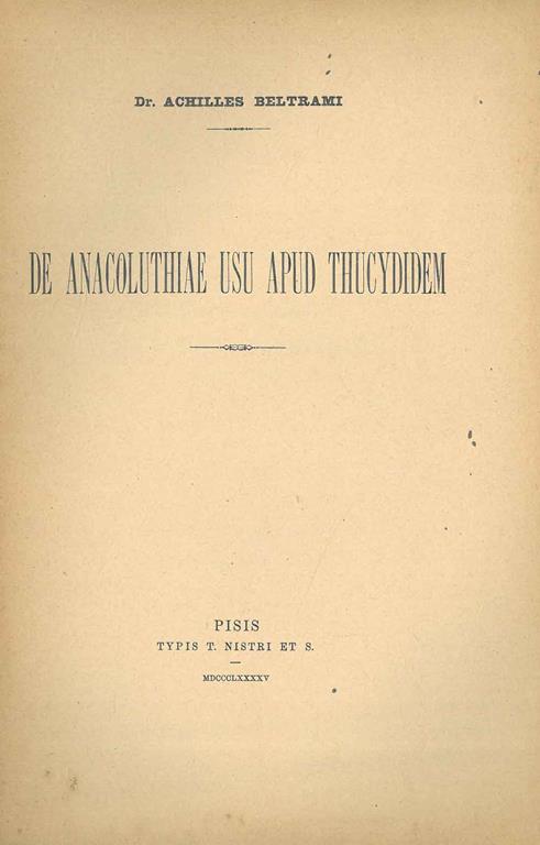 STUDIO BIBLIOGRAFICO ORFEO LIBRERIA ANTIQUARIA S.A.S.