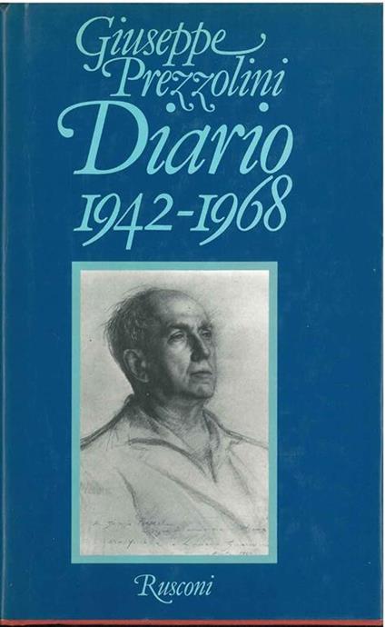 Diario (1942-1968) - Giuseppe Prezzolini - copertina