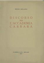 Discorso per l'Accademia Carrara