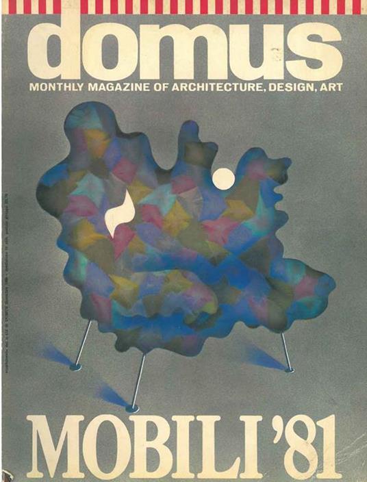 Domus. Monthly magazine of architecture, design, art. Mobili '81 - copertina