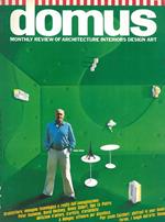 Domus: monthly review of architecture interiors design art. Text english/italiano. n. 638, aprile 1983