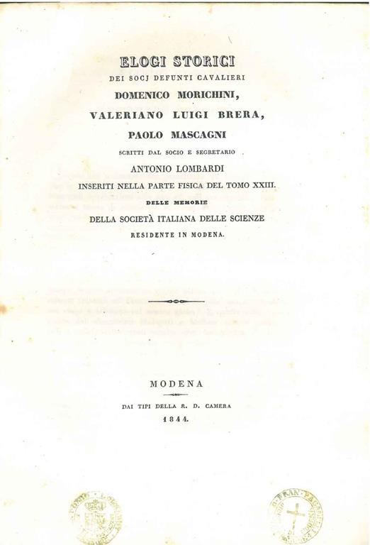 STUDIO BIBLIOGRAFICO ORFEO LIBRERIA ANTIQUARIA S.A.S.