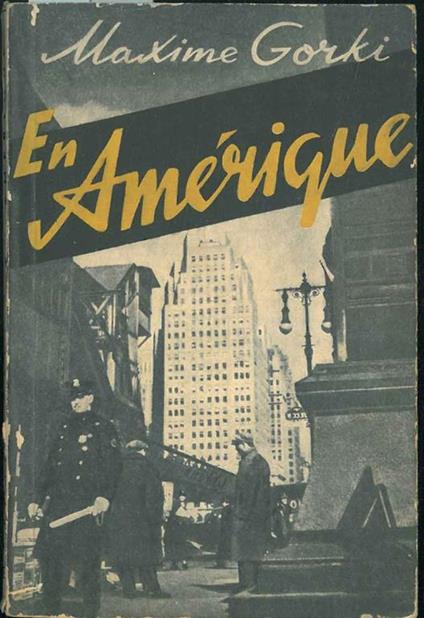 En Amérique - Maksim Gorkij - copertina