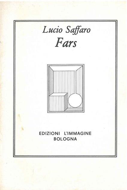 Fars - Lucio Saffaro - copertina