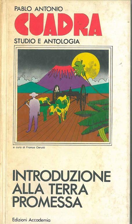 Introduzione alla terra promessa. Antologia poetica A cura di F. Cerutti - Pablo A. Cuadra - copertina