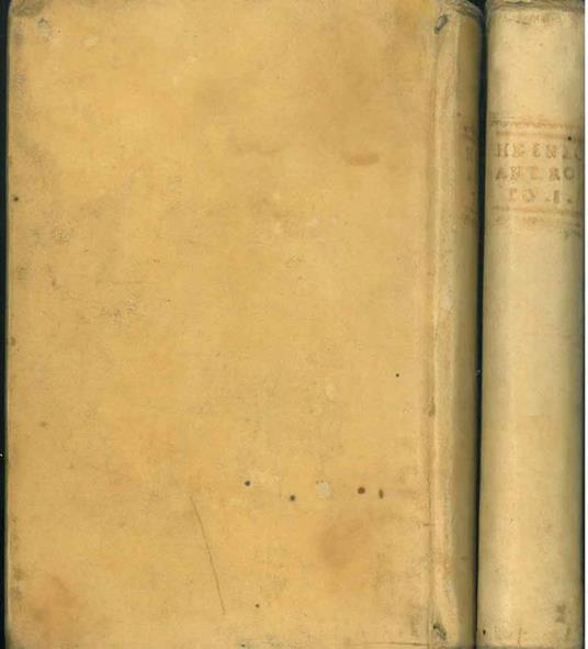 Jo. Gottlieb Heineccii Antiquitatum Romanarum jurisrudentiam illustrantium syntagma secundum ordinem Institutionum Justiniani digestum, in quo multa juris Romani atque auctorum veterum loca explicantur atque illustrantur Tomus primus accedit vita Jo. - Johann Gottlieb Heinecke - copertina