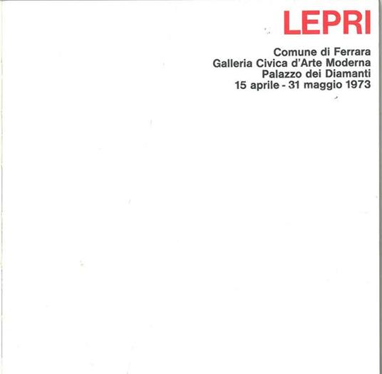 Lepri - copertina