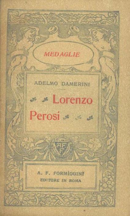 Lorenzo Perosi - Adelmo Damerini - copertina