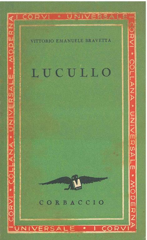 Lucullo - Vittorio Emanuele Bravetta - copertina