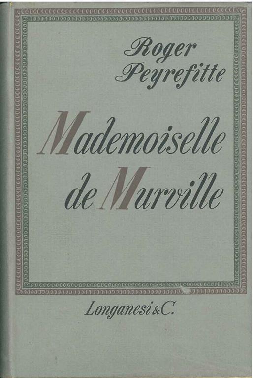 Mademoiselle de Murville - Roger Peyrefitte - copertina