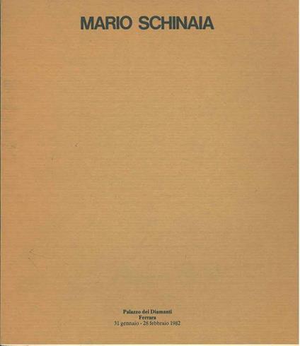 Mario Schinaia - copertina