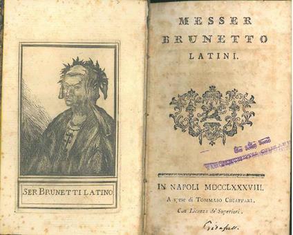 Messer Brunetto Latini - Brunetto Latini - copertina
