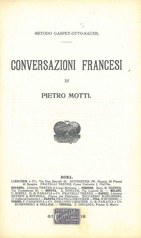 STUDIO BIBLIOGRAFICO ORFEO LIBRERIA ANTIQUARIA S.A.S.