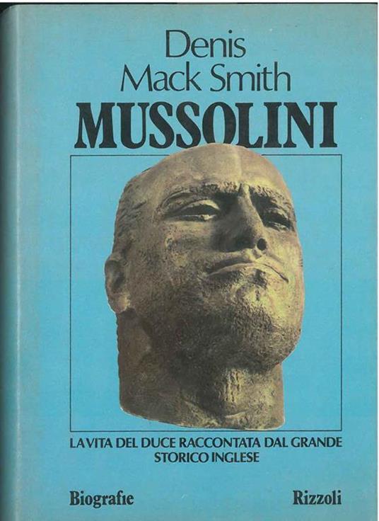 Mussolini - Denis Mack Smith - copertina