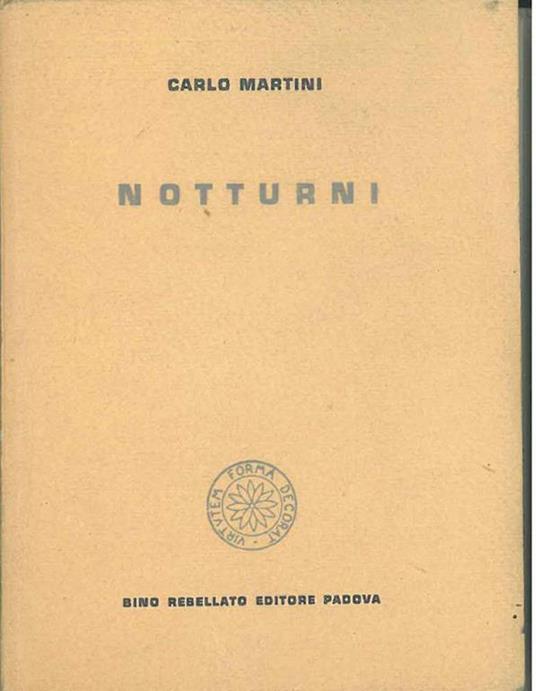Notturni - Carlo Martini - copertina