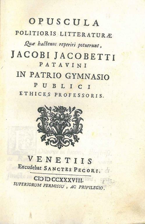 STUDIO BIBLIOGRAFICO ORFEO LIBRERIA ANTIQUARIA S.A.S.
