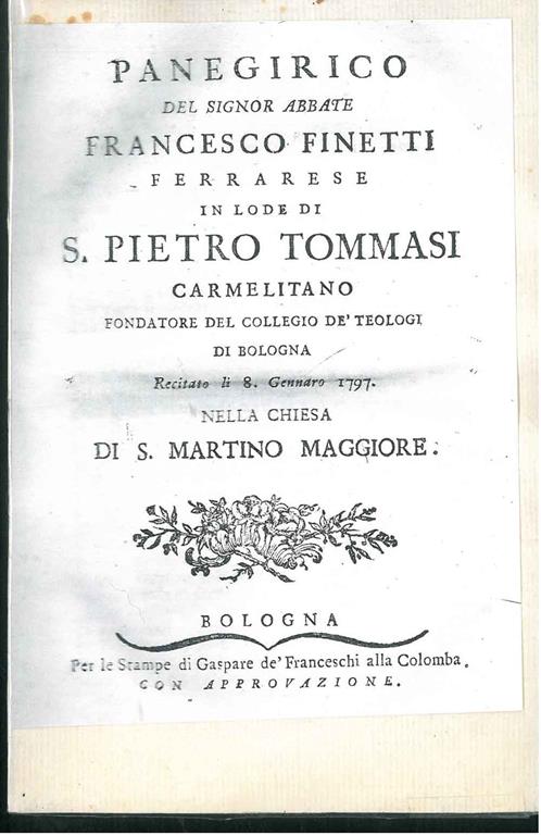 STUDIO BIBLIOGRAFICO ORFEO LIBRERIA ANTIQUARIA S.A.S.