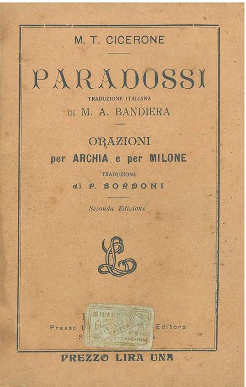 STUDIO BIBLIOGRAFICO ORFEO LIBRERIA ANTIQUARIA S.A.S.