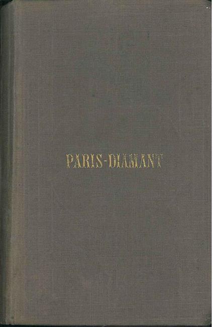 Paris-Diamant - Adolphe Joanne - copertina