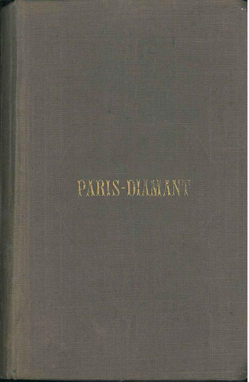 Paris-Diamant - Adolphe Joanne - copertina