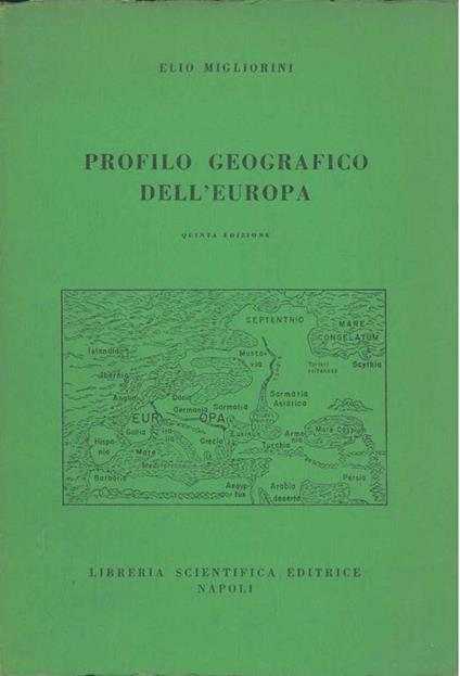 Profilo geografico dell'Europa - Elio Migliorini - copertina