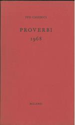 Proverbi 1968. Copia autografata