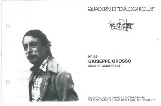 Quaderni di "Dialoghi Club". N. 45: Giuseppe Grosso - Paolo Levi - copertina